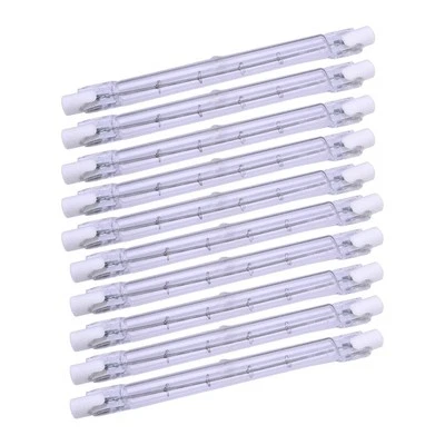 10x/Kit 1000W 220V/240V R7s 118mm Double Ended Halogen Bulbs Yellow Light - Image 1 of 3