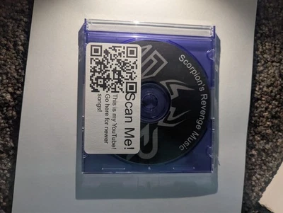 Scorpion's Revenge Music CD's, Purple, Green, Orange, Pink, and Blue in color — 第 1/4 张图片