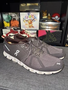 Zapatos para correr ON CLOUD 5 para hombre púrpura guijarro/pasas talla 14 - Imagen 1 de 8