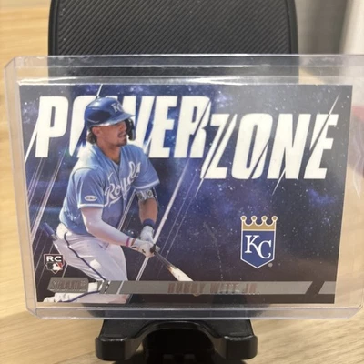 2022 Topps Stadium Club - Power Zone Bobby Witt Jr. #PZ-19 (RC) - Image 1 of 2