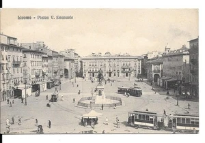 LIVORNO - PIAZZA VITTORIO EMANUELE - NV - TRAM - Picture 1 of 1