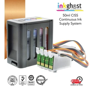 Inkghost 138 140 CISS for Epson WorkForce WF3520 WF3530 WF3540 CIS Ink System - Picture 1 of 5