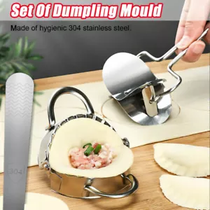 Edelstahl Teig Presse Maker Knödel Pie Ravioli Form Ravioliformer Dumpling Form - Bild 1 von 45