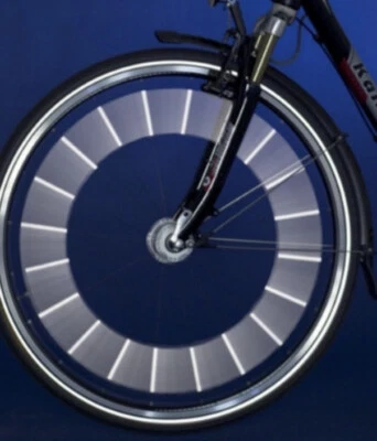 Barrettes réfléchissantes pour rayons de vélo  Par 36 - Photo 1/4