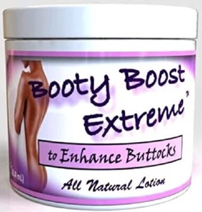 Booty Boost Extreme Lotion Butt Enhancement Cream, 4 oz, 2 Month Supply by Booty - Picture 1 of 3