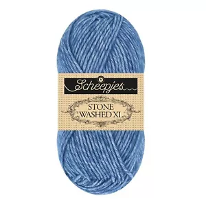Scheepjes Garne ::Stone Washed XL #886:: Baumwollmischung Lazurite - Bild 1 von 3