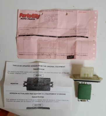 BWD RU1074 Blower Motor Resistor V09303  FITS: 2002 Dodge Dakota V8-287 4.7L - Image 1 of 4