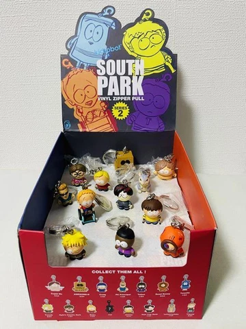 South Park Figure Kidrobot vinyl zipper pull series 2 Set Lot of 12 Cover