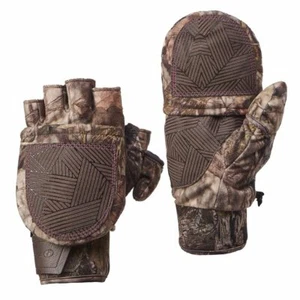 Mossy Oak Break Up Country Ladies Camouflage Pop-Top Gloves Size L/XL - Picture 1 of 9