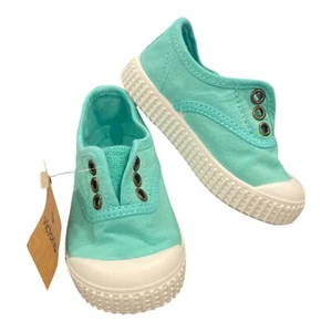 VICTORIA KIDS SLIP ON SNEAKERS INGLESA LONA TENIDA BABY CANVAS SHOES CONVERSE - Picture 1 of 6