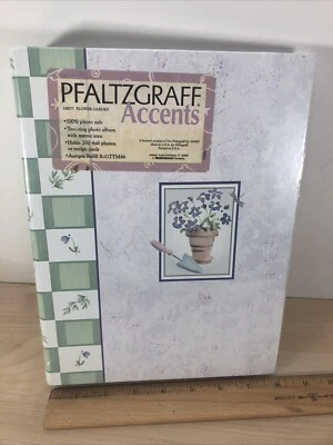 Álbum de fotos de jardín de flores Pfaltzgraff 200 fotos 4x4 hecho en EE. UU. 2002 Foto 1 de 4