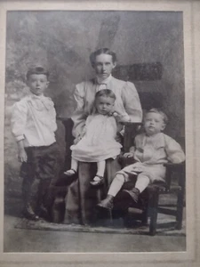 ALTES FOTO IM RAHMEN VINTAGE - Bild 1 von 2