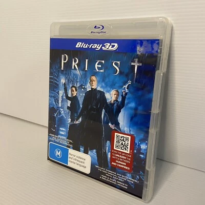Priest - Disco 3D y 2D (Bluray, 2011) Acción Post-Apocalíptica - Región A, B & C Foto 1 de 4
