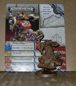Zombicide White Death SARANA FAR-SIGHT Survivor Stretch Goal Promo - Picture 1 of 1