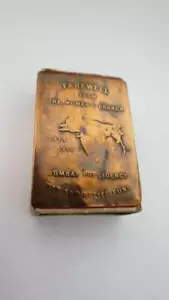 WWI Women's Branch Bombay Presidency War & Relief Fund Copper Matchbox Cover - Picture 1 of 7