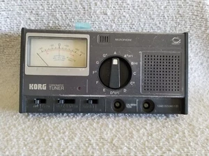 Korg WT–12 Analog Chromatic Musical Instrument Tuner/ AS IS- For Parts or Repair - Picture 1 of 10