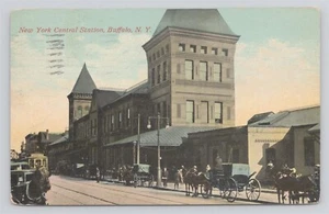 Postkarte New York Hauptbahnhof Buffalo New York 1912 - Bild 1 von 2