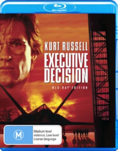 EXECUTIVE DECISION BLU RAY - NEW & SEALED KURT RUSSELL, STEVEN SEAGAL FREE POST - image 1 of 1
