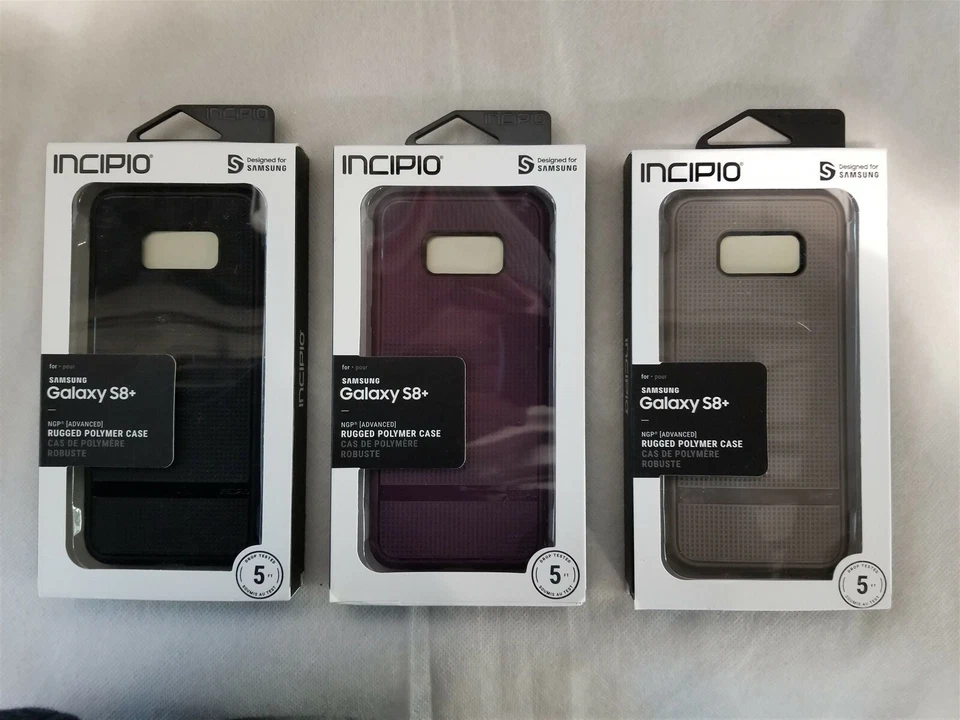 Funda Avanzada Incipio NGP para Samsung S8 Plus - ¡Varios Colores! Foto 1 de 1