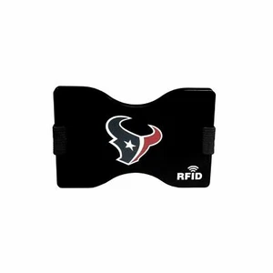 NEW Houston Texans Football League Licensed Clip-On RFID Blocking Wallet - Bild 1 von 3