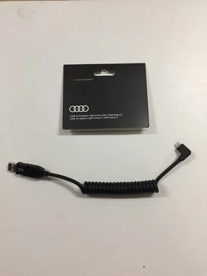 Cavo USB Lightning Apple Originale Audi cod. 8S0051435G certificazione MFI - Immagine 1 di 4