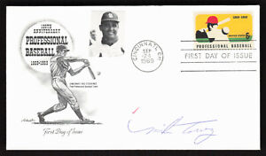 Mike Torrez Signed 1969 Pro Baseball 100th Stamp FDC Cover Envelope Auto