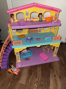 Fisher-Price Puppenhaus Dora die Entdeckerin Spielzeit zusammen Dora und ich + Extras - Bild 1 von 8