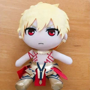 Fate Grand Order FGO Plush Archer Gilgamesh Gift Stuffed toy plush Doll - Picture 1 of 2