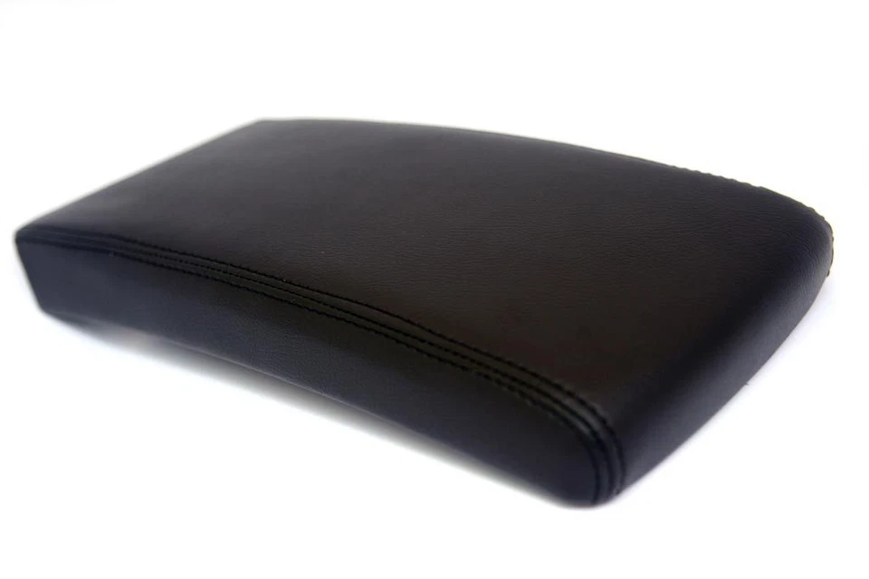Se adapta a 06-10 Volkswagen Passat reposabrazos de cuero sintético cubierta de consola central negra Foto 1 de 2