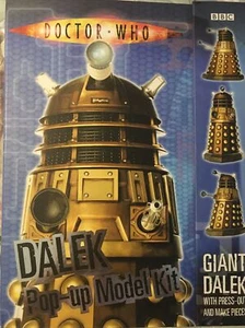 DR Who Giant Dalek pop - up Model Kit ( Official BBC 2008 ) Excellent Condition - Picture 1 of 4