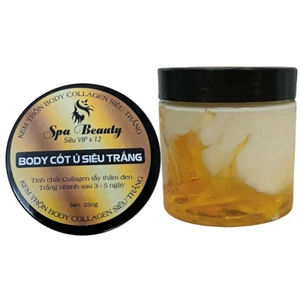 Spa Beauty type 1 Mix Colagen & Serum Super White Body Cream 250g - Picture 1 of 7