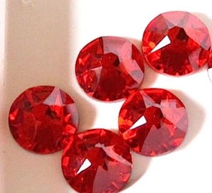 LIGHT SIAM Red 20ss 5mm ss20 2088 IHC Austria Crystal Flatback Rhinestone 144 pc - Picture 1 of 6