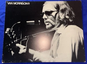 Cartel promocional Warner Bros 1970 vintage retrato cartulina Van Morrison 21x27 - Imagen 1 de 5