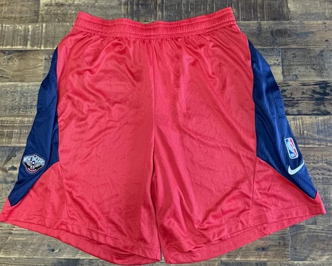 Nike New Orleans Pelicans Dry-Fit NBA Authentic Shorts Sz XL NWT* Cover