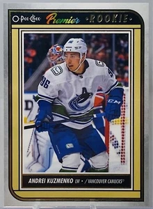 2022-23 O-Pee-Chee Andrei Kuzmenko Rookie Premier #P-100 Vancouver - Imagen 1 de 2