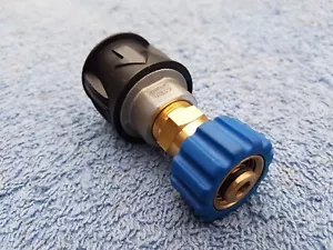 PRESSURE WASHER NILFISK TO KARCHER K SERIES HOSE QUICK RELEASE CONVERTER ADAPTER - Picture 1 of 11