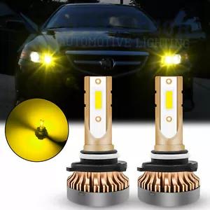 For Acura TSX ILX MDX Subaru Golden Yellow LED High Beam Daytime Running Light - Picture 1 of 11