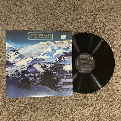 JOHN DENVER - ROCKY MOUNTIAN CHRISTMAS, RCA  AFL-1-1201 STEREO LP, 1972,  SHRINK — 第 1/4 张图片