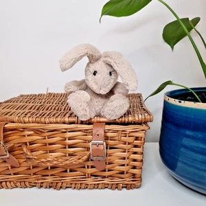 Jellycat Bebé Poppet Beige Conejito - Pequeño Beige Conejo Conejo Juguete Suave 4" - Imagen 1 de 13