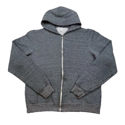 Chaqueta con Capucha American Apparel Para Hombre M Gris Cremallera Completa Clásica Hecha en EE. UU. Foto 1 de 4