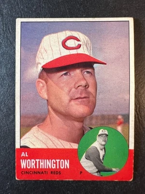 1963 Topps Al Worthington #556 - 50% off 5 or more under $5 - Image 1 of 2