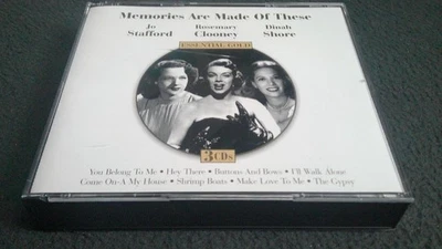 3CD-BOX - MEMORIES ARE MADE OF THESE (JO STAFFORD/ROSEMARY CLOONEY/DINAH SHORE) - Bild 1 von 3