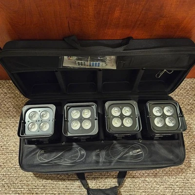 ColorKey  AirPar HEX 4 - (4-Pack Bundle) with Hardshell Case - Image 1 of 4