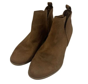 American Eagle Outfitters Ankle Boots. Brown faux suede Women’s size 6 - Picture 1 of 7