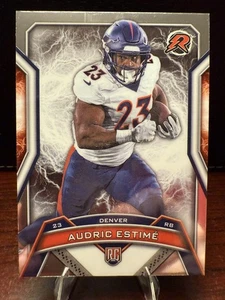 Audric Estime - 2024 Topps Resurgence Rookie Card #126 Denver Broncos NFL RC - Picture 1 of 2
