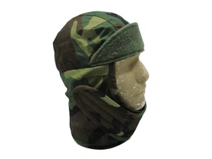 NOS MILITARY WOODLAND HELMET LINER COLD WEATHER PILE CAP ISOLIERTE MÜTZE BDU HOOD - Bild 1 von 14