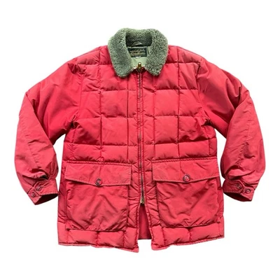 Chaqueta Parka Vintage 60’s/70’s Naranja Brillante Plumón Estilo K2 Hombre’s L Foto 1 de 4