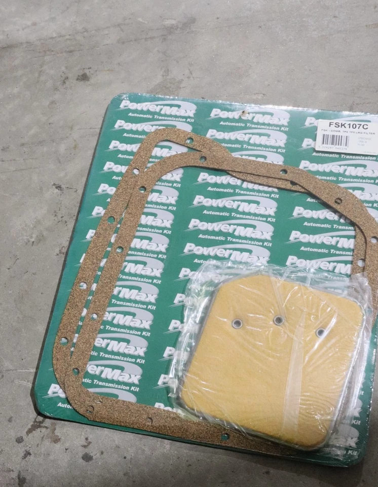 NEW POWERMAX AUTOMATIC TRANSMISSION FILTER KIT PART FSK107C   / FK1405 - Image 1 of 1