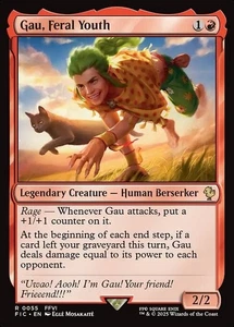 Gau, Feral Youth Commander: Final Fantasy MTG Magic The Gathering - Bild 1 von 1