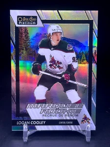 2023-24 O-Pee-Chee Platinum - Logan Cooley #202 Rookie - Pond Hockey Variant - Picture 1 of 2
